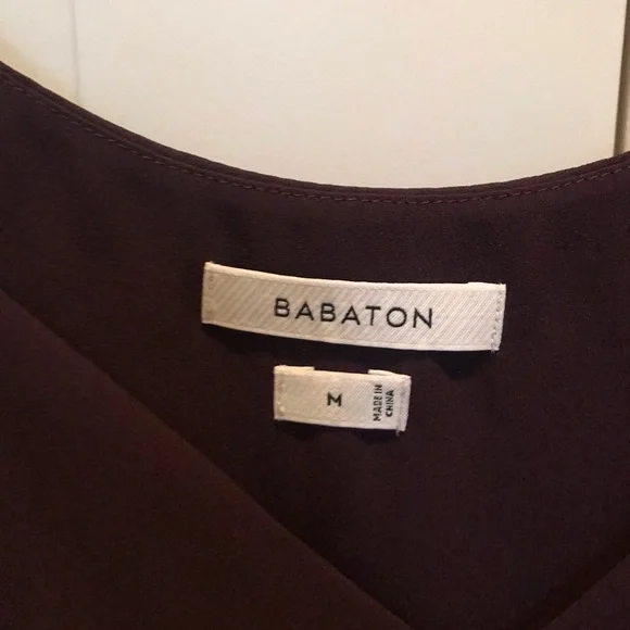 Dark purple babaton blouse - Picture 2 of 2